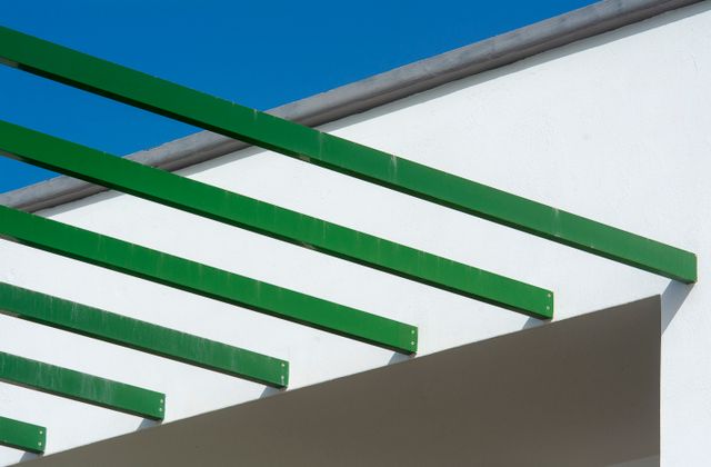 zelená pergola